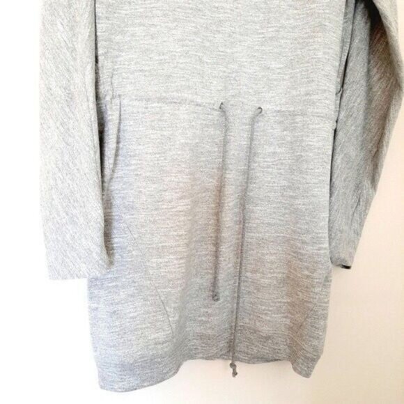 RAG & BONE Knit Sibella Drawstring Waist Dress Grey Sz M - Picture 8 of 16